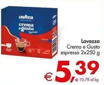 Deco Supermercati Lavazza Crema e Gusto espresso 2x250 g offerta
