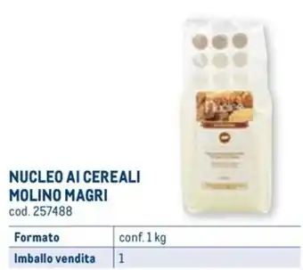 Metro MOLINO MAGRI NUCLEO AI CEREALI conf. 1 kg offerta