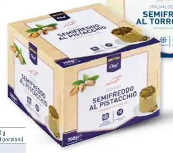 Metro SEMIFREDDO AL PISTACCHIO METRO CHEF conf. 70 g offerta