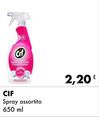 Iper Tosano CIF Spray assortito 650 ml offerta