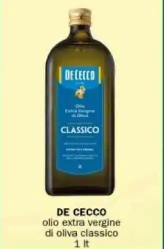 Crai DE CECCO olio extra vergine di oliva classico 1 lt offerta
