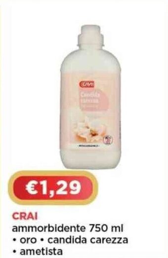 Crai CRAI ammorbidente 750 ml offerta