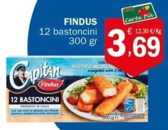 Crai Findus 12 bastoncini 300 gr offerta