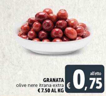 Deco Supermercati GRANATA olive nere itrana extra offerta