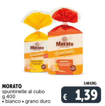 Deco Supermercati Morato spuntinelle al cubo g 400 offerta