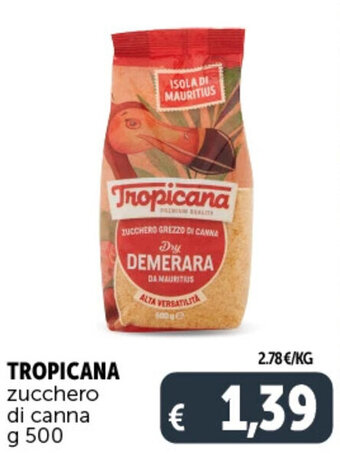 TROPICANA zucchero di canna g 500