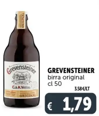 Grevensteiner birra original cl 50