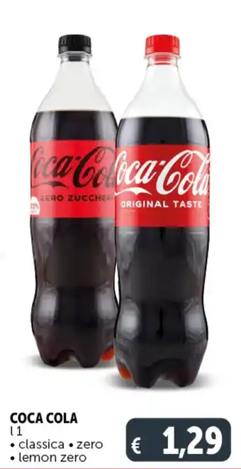 Deco Supermercati COCA COLA l 1 offerta