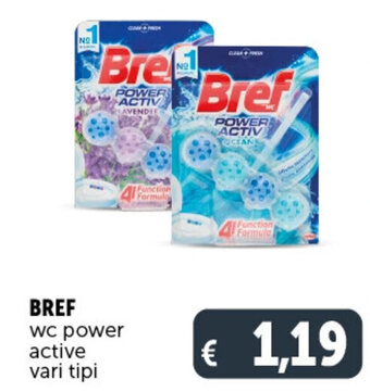 Deco Supermercati BREF wc power active vari tipi offerta