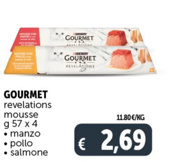 Deco Supermercati GOURMET revelations mousse g 57 x 4 offerta