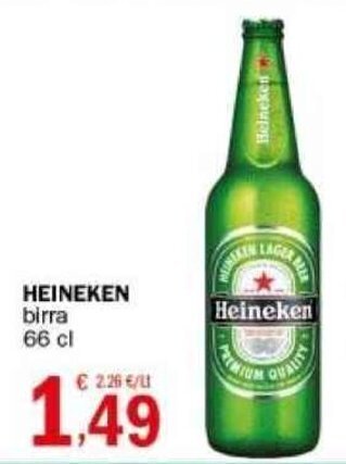 Crai HEINEKEN birra 66 cl offerta