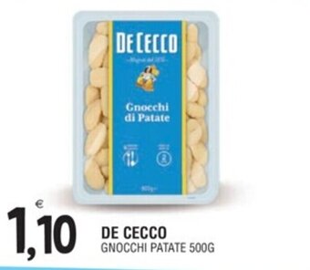 Al Discount DE CECCO GNOCCHI PATATE 500G offerta