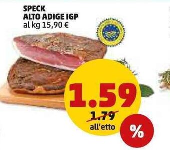PENNY SPECK ALTO ADIGE IGP offerta