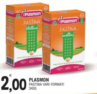 Al Discount PLASMON PASTINA VARI FORMATI 340G offerta