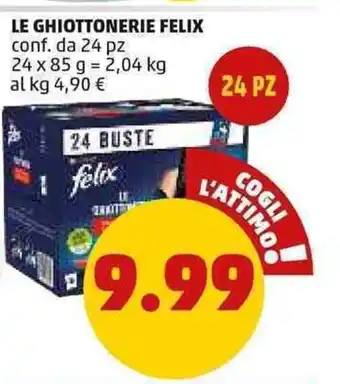 PENNY LE GHIOTTONERIE FELIX conf. da 24 pz offerta