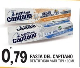 PASTA DEL CAPITANO DENTIFRICIO VARI TIPI 100ML