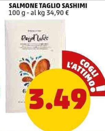 PENNY SALMONE TAGLIO SASHIMI 100 g offerta