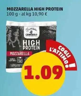 PENNY MOZZARELLA HIGH PROTEIN 100 g offerta