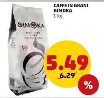 PENNY CAFFE IN GRANI GIMOKA 1 kg offerta