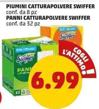 PIUMINI CATTURAPOLVERE SWIFFER conf. da 8 pz