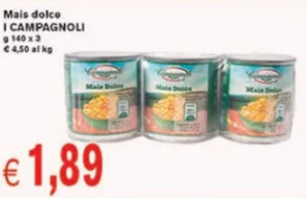 Mais dolce I CAMPAGNOLI g 140 x 3