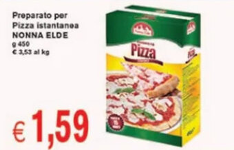 èccoMI Preparato per Pizza istantanea NONNA ELDE g 450 offerta