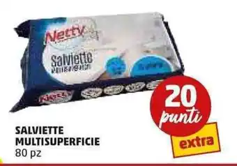 PENNY SALVIETTE MULTISUPERFICIE 80 pz offerta