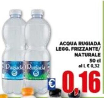 Vivo Supermercati ACQUA RUGIADA LEGG. FRIZZANTE/ NATURALE 50 cl offerta