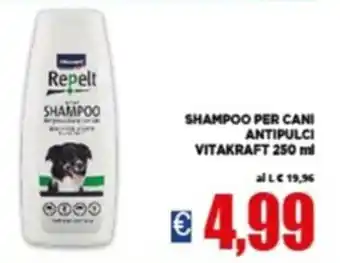 Vivo Supermercati SHAMPOO PER CANI ANTIPULCI VITAKRAFT 250 ml offerta