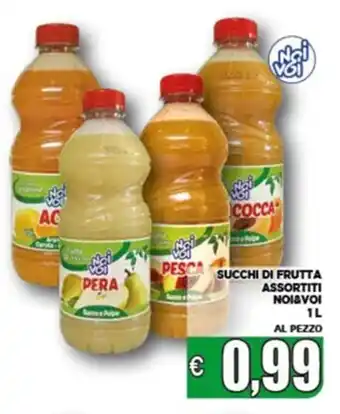 Vivo Supermercati SUCCHI DI FRUTTA ASSORTITI NOI&VOI 1 l offerta