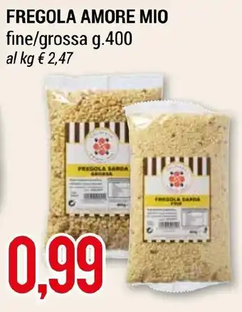Hardis FREGOLA AMORE MIO g.400 offerta