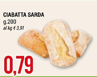 CIABATTA SARDA g.200