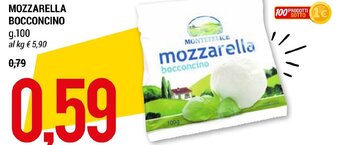Hardis MOZZARELLA BOCCONCINO g.100 offerta