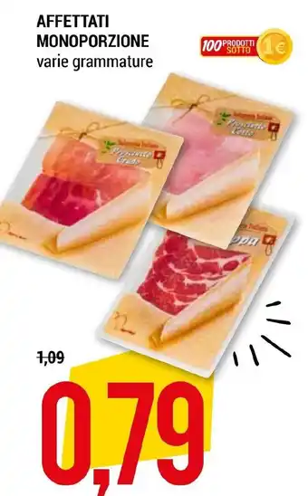 Hardis AFFETTATI MONOPORZIONE offerta