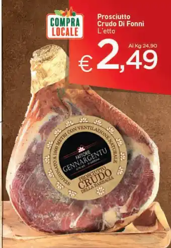 Crai Prosciutto Crudo Di Fonni offerta