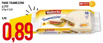 Hardis PANE TRAMEZZINI g.250 offerta