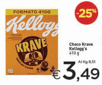 Crai Choco Krave Kellogg's 410 g offerta