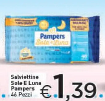 Crai Salviettine Sole E Luna Pampers 46 Pezzi offerta
