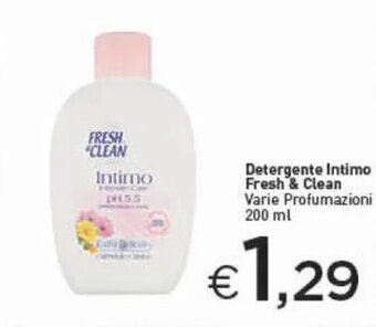Crai Detergente Intimo Fresh & Clean Varie Profumazioni 200 ml offerta
