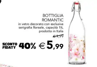 BOTTIGLIA ROMANTIC