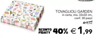 Esselunga TOVAGLIOLI GARDEN offerta