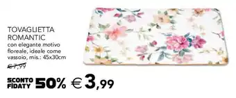 Esselunga TOVAGLIETTA ROMANTIC offerta