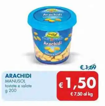 MD Discount ARACHIDI MANUSOL g 200 offerta
