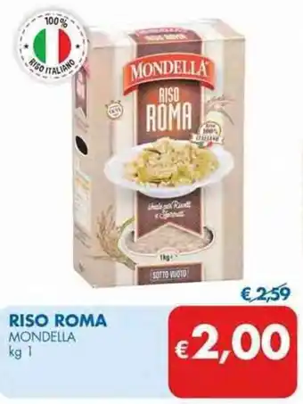 MD Discount RISO ROMA MONDELLA kg 1 offerta