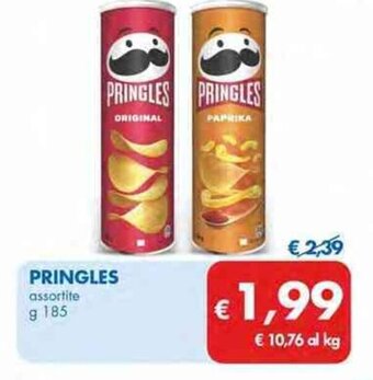 MD Discount PRINGLES assortite g 185 offerta