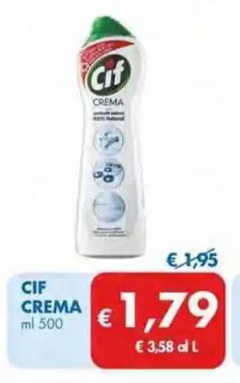 MD Discount CIF CREMA ml 500 offerta
