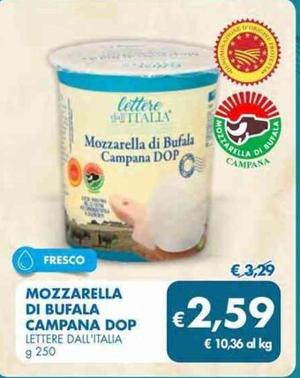 MD Discount Mozzarella di Bufala Campana DOP g 250 offerta