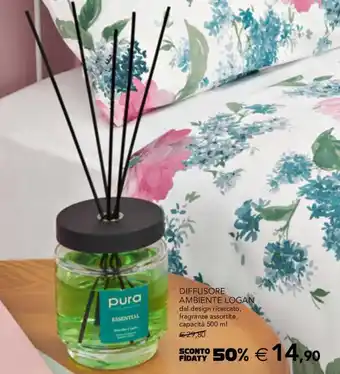 Esselunga DIFFUSORE AMBIENTE LOGAN 500 ml offerta