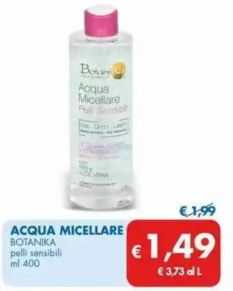 ACQUA MICELLARE BOTANIKA ml 400