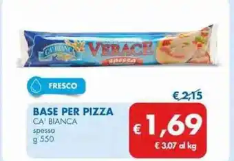 MD Discount BASE PER PIZZA g 550 offerta